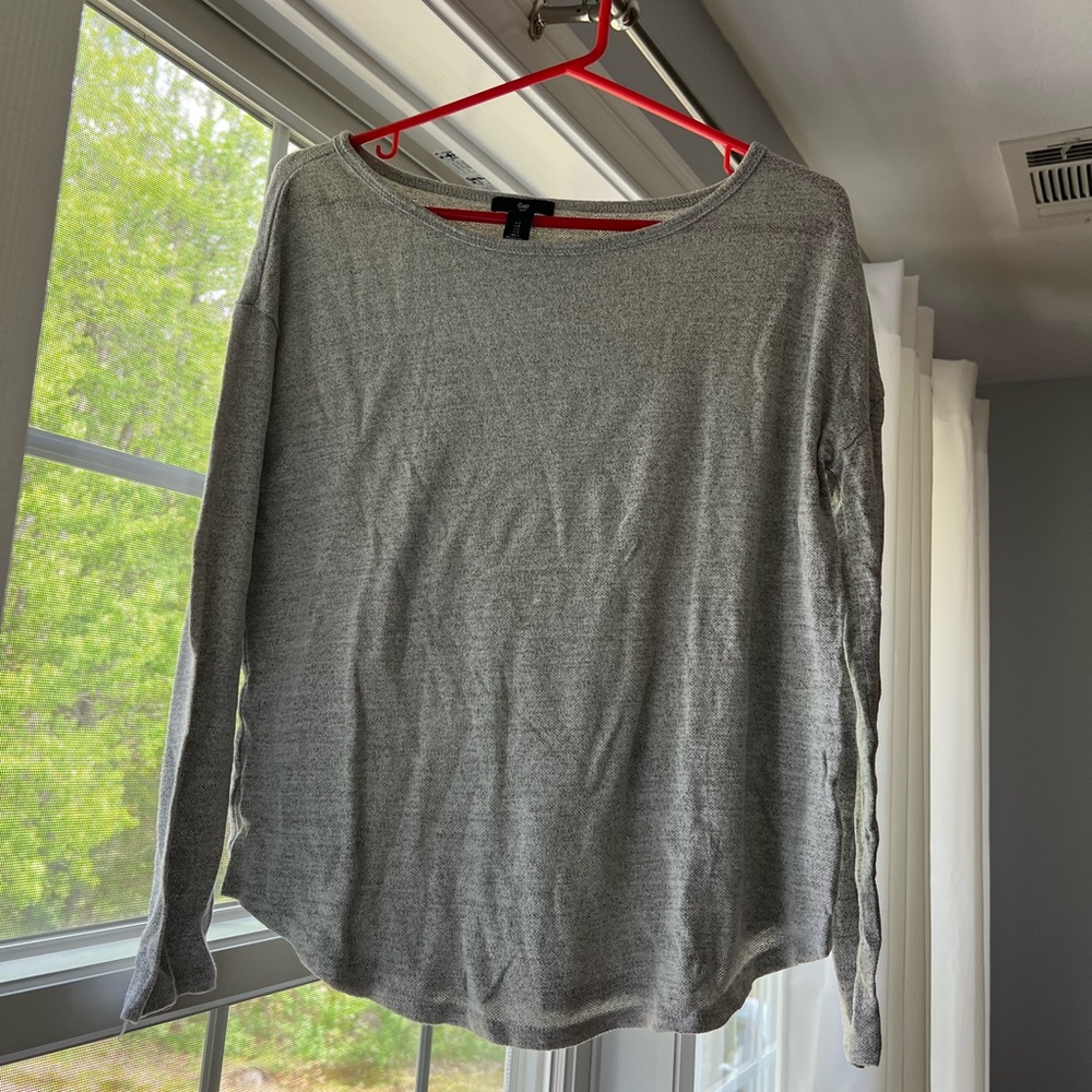 GAP White Long Sleeve Tee